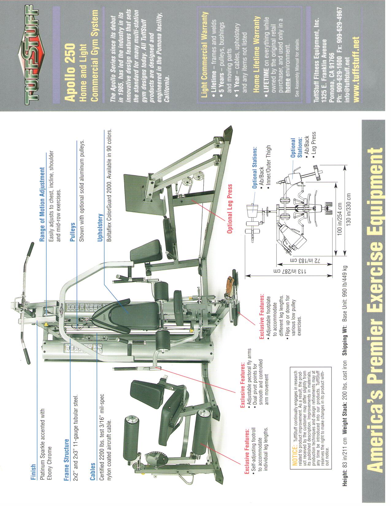 Picture of Apollo 250 Home & Light Commercial Gym